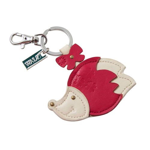 Portachiave riccio in similpelle