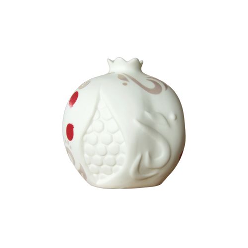 Lampada led melograno grande decoro rosso