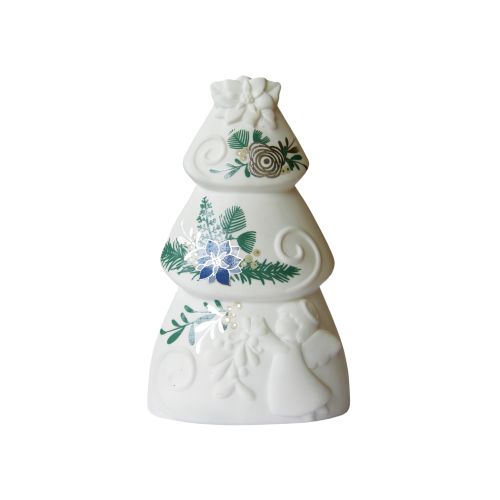 Lampada led albero colore argento e blu