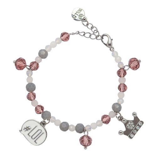 Bracciale lol e corona