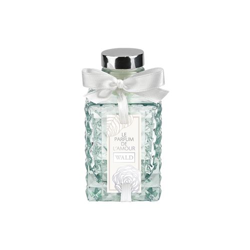 Bottiglia in vetro effetto cristallo con profumo vanilla
