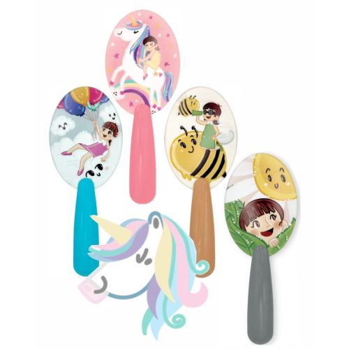 Spazzola unicorno