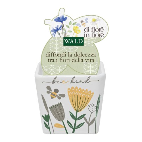 Cache pot "bee kind" - 2 pz.