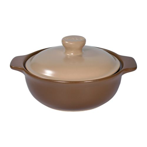 Casseruola per induzione colore marrone