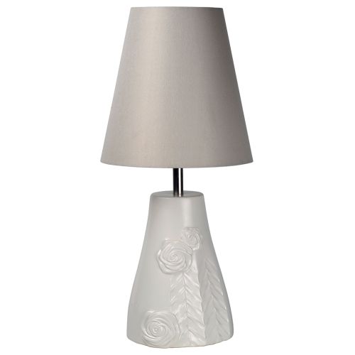 Lampada da tavolo bianca