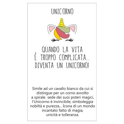 Uovo decorativo unicorno