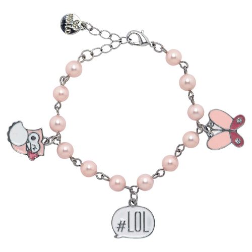 Bracciale gufo, lol e farfalla