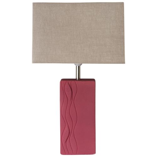 Lampada colore rosso