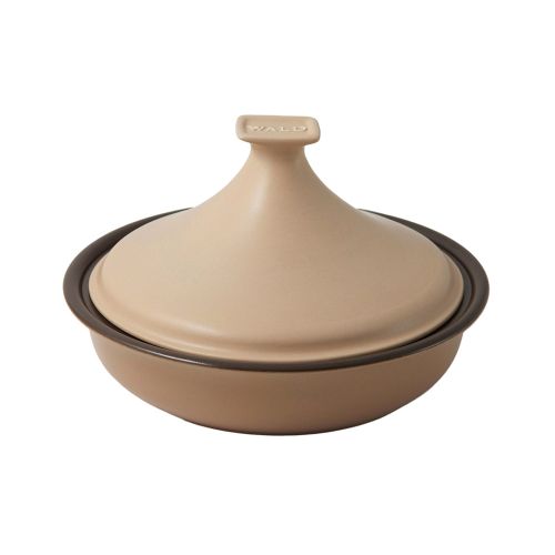 Tajine con coperchio colore tortora