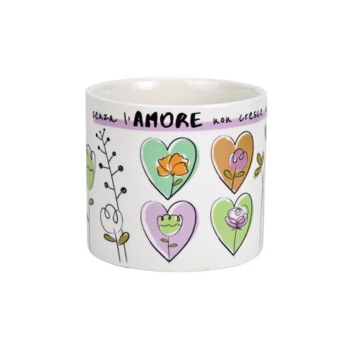Cache pot porcellana dec 