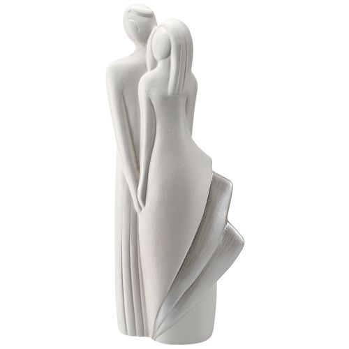 Statua in kergres panna matt e platino
