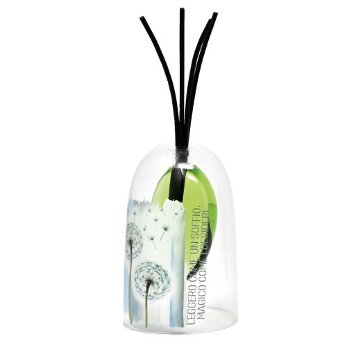 Bottiglia vetro borosilicato per profumo ambiente decoro soffioni