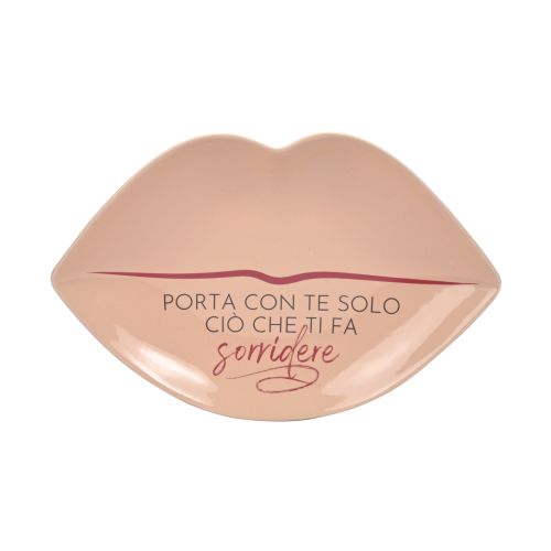 Contenitore in kergres bocca color salmone dec "porta con te"