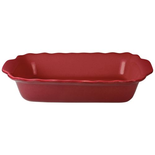 Terrina rettangolare grande colore rosso