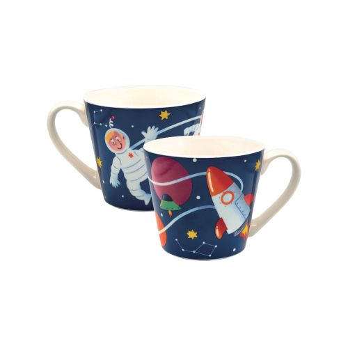 Tazza in porcellana "missile"