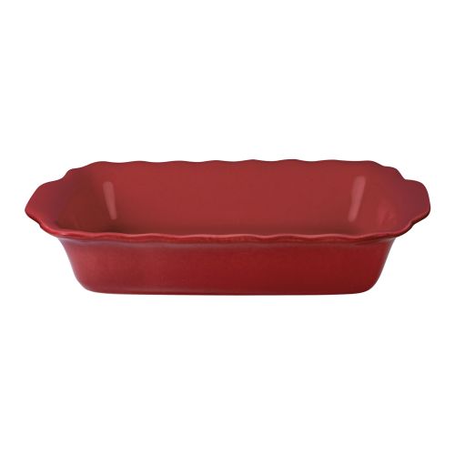 Terrina rettangolare piccola colore rosso
