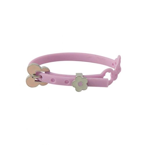 Braccialetto in silicone lilla