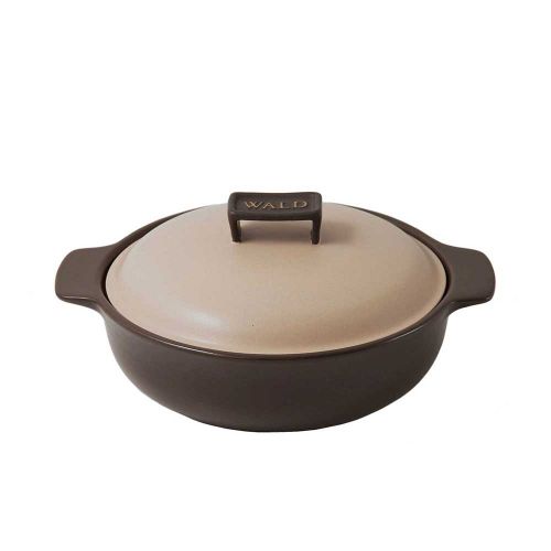 Tegame cm 28 c/ cop. a induzione col.antracite