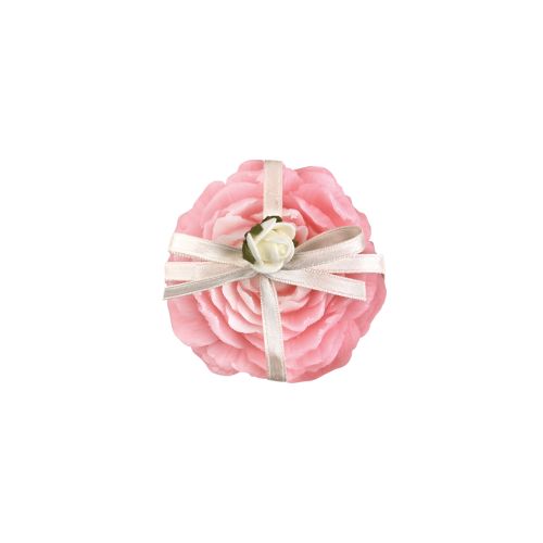 Sapone profumato fiore colore rosa