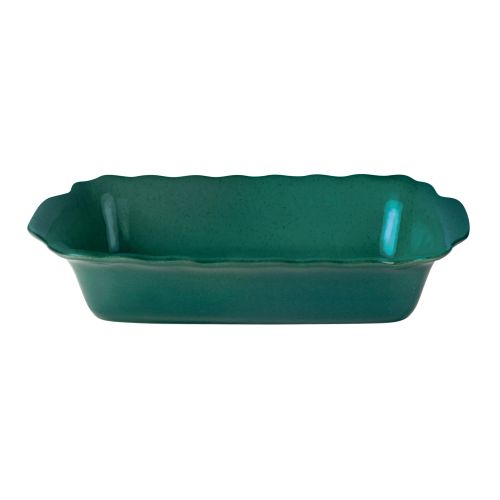 Terrina rettangolare piccola colore verde