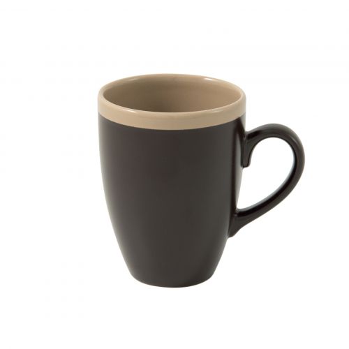 Mug colore nero - 6 pz.