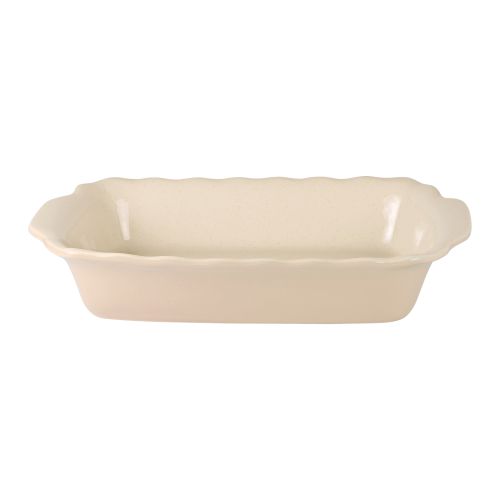 Terrina rettangolare piccola colore bianco latte