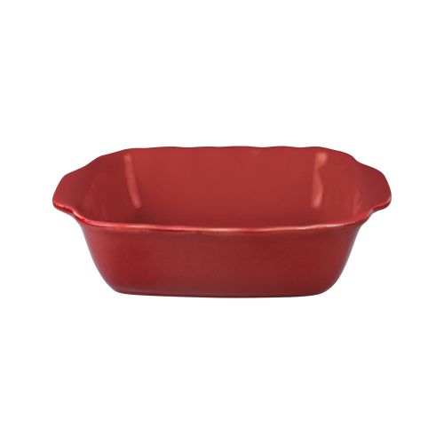 Terrina quadrata colore rosso