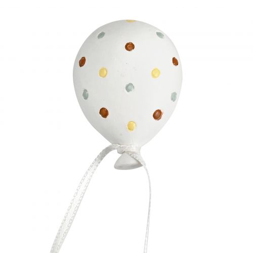 Magnete palloncino pois - 6 pz.