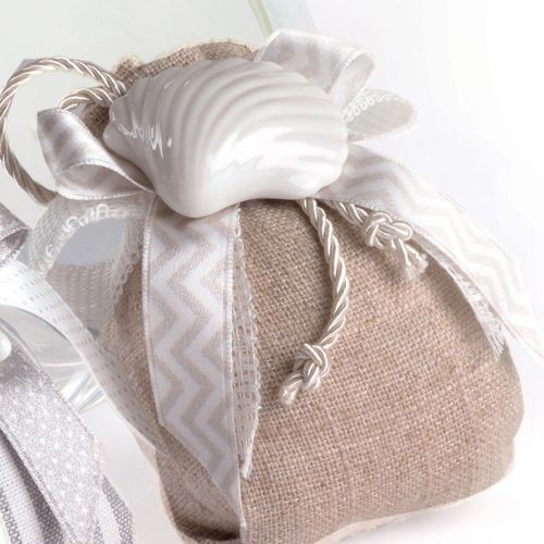 Decorazione conchiglia - 2 pz.