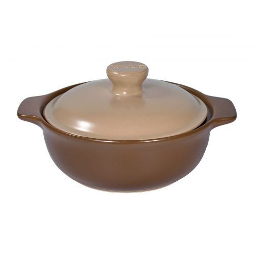 Casseruola per induzione colore marrone