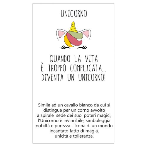 Uovo decorativo unicorno