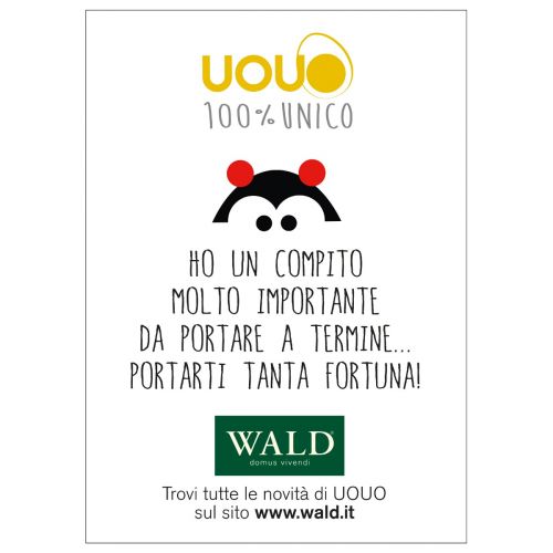 Uovo decorativo coccinella - 2 pz.