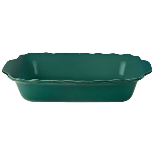 Terrina rettangolare grande colore verde