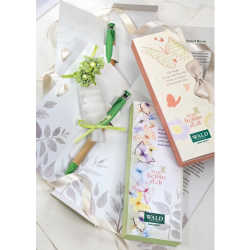 Penna con semi di margherita 