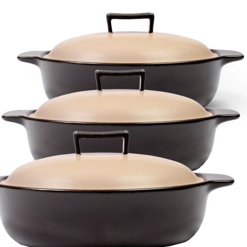 Tegame cm 28 c/ cop. a induzione col.antracite